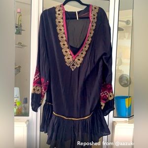 Free People Boho dress  L | beautiful colored dress L